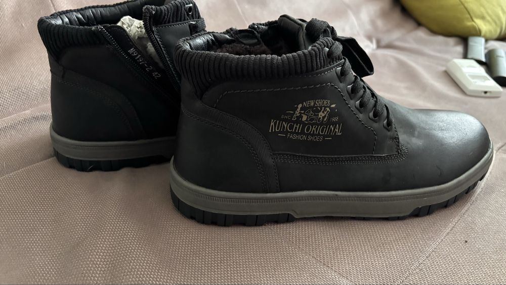 Зимние мужские  ботинки