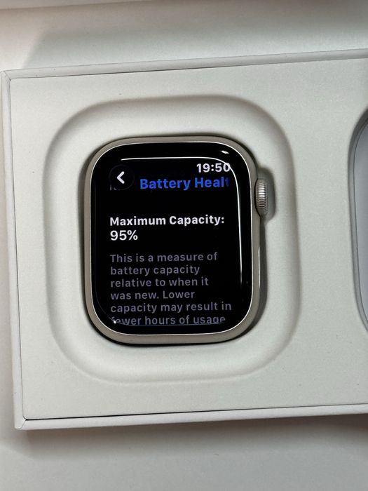 Apple Watch S9 Starlight 41mm / 95% батерия