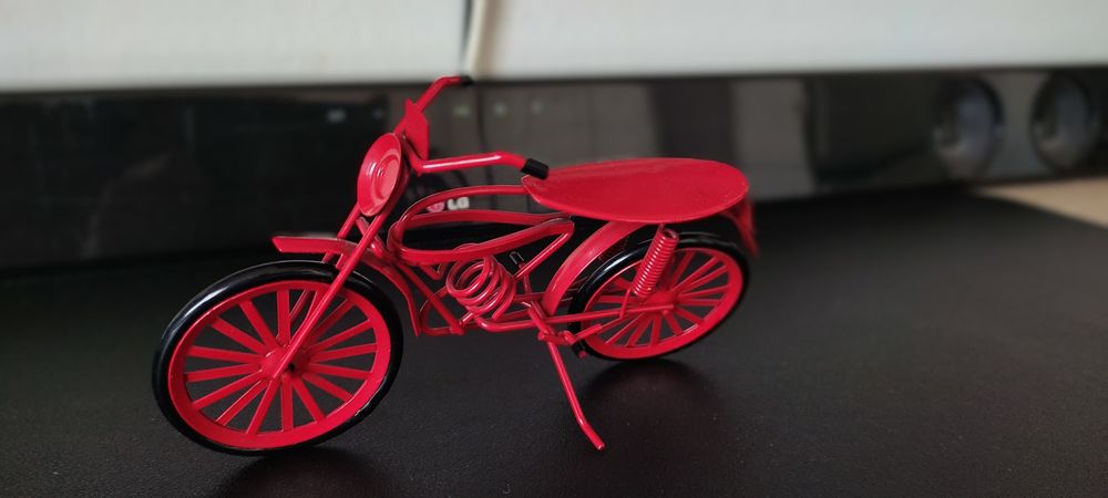 Mini motocicleta decorativa