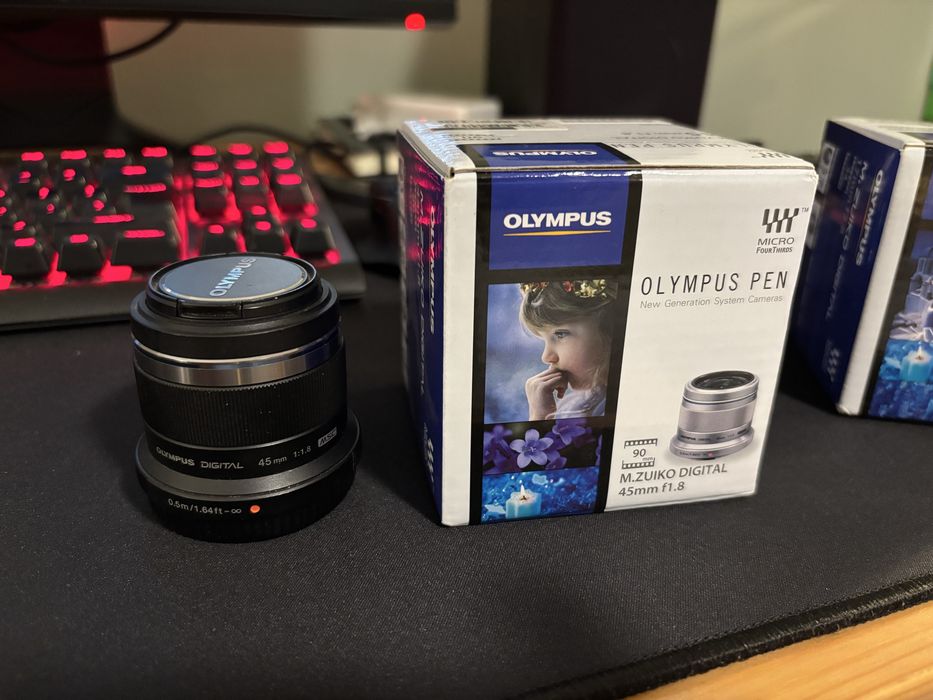 Obiectiv Olympus M43 45mm F1.8