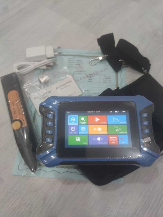 Рефлектометр 1310/1550  32дб 120км,встроенный тестер