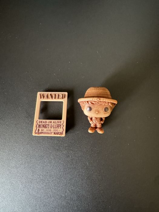 Луффи wanted(kinder joy one piece)
