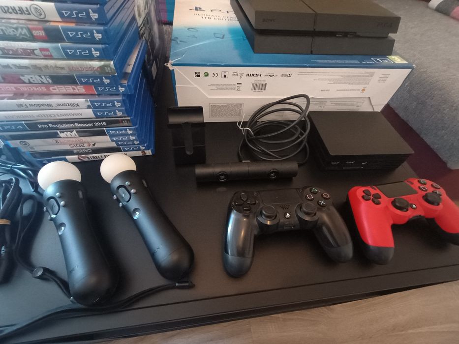 PS4+VR+игри , комплект