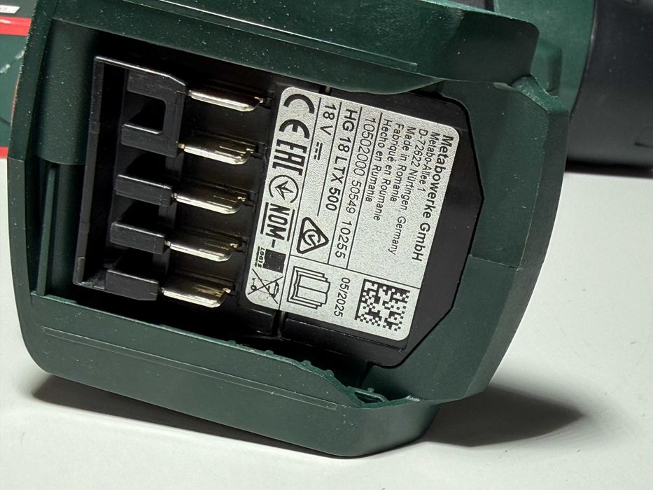 Metabo HG 18 LTX 500 suflanta/pistol cu aer cald fara fir