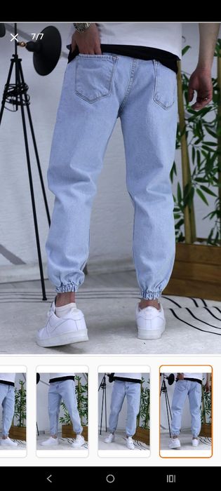 Blugi Jogger Bărbați Wafra – Croială Boyfriend