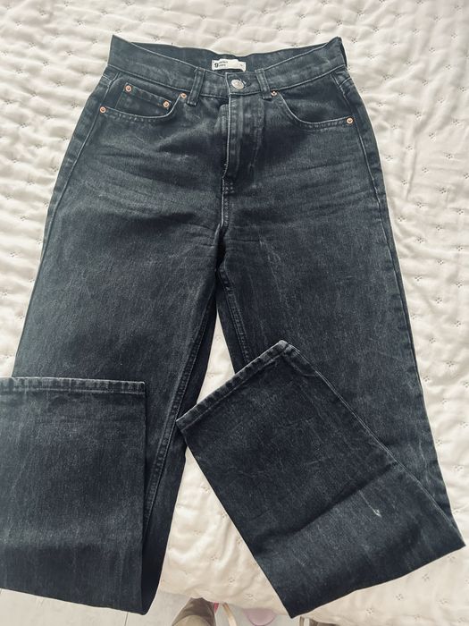 Дамски дънки черни