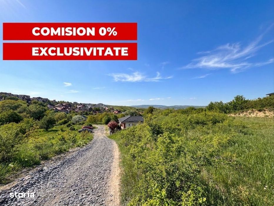 Comision 0% Teren intravilan 959mp | Front 40m| Str. Viorelelor Dezmir