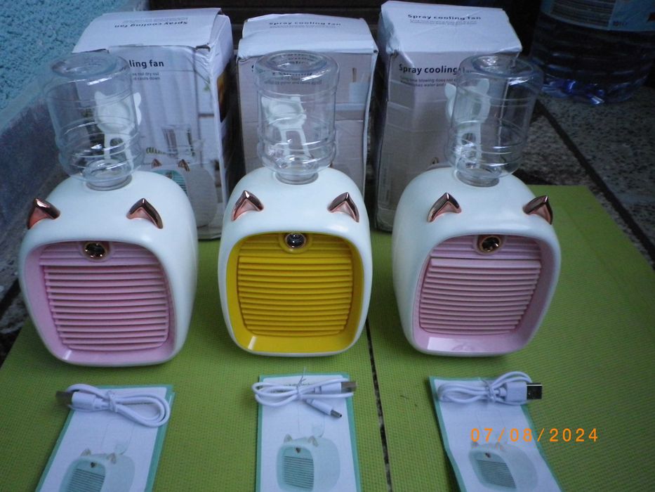 USB Вентилатор - Овлажнител