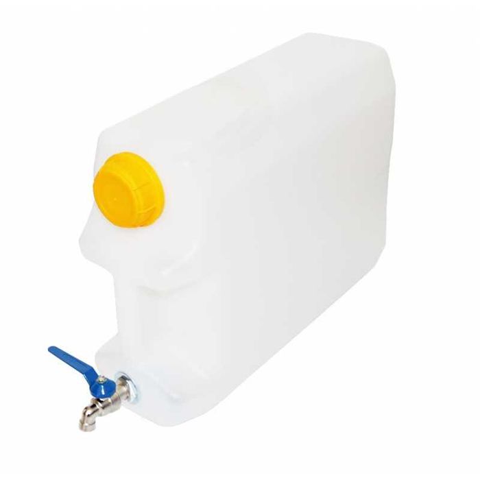 Туба за вода 10 литра с метално кранче Легнала