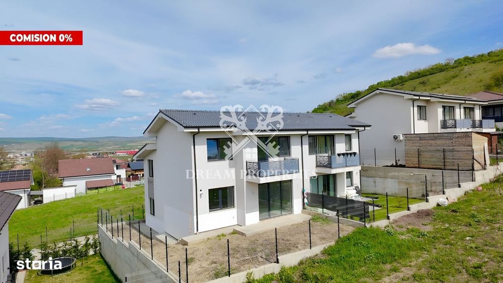 Casa tip duplex 5 camere, 3 bai, 119 mp, balcon, strada Crișeni Dezmir