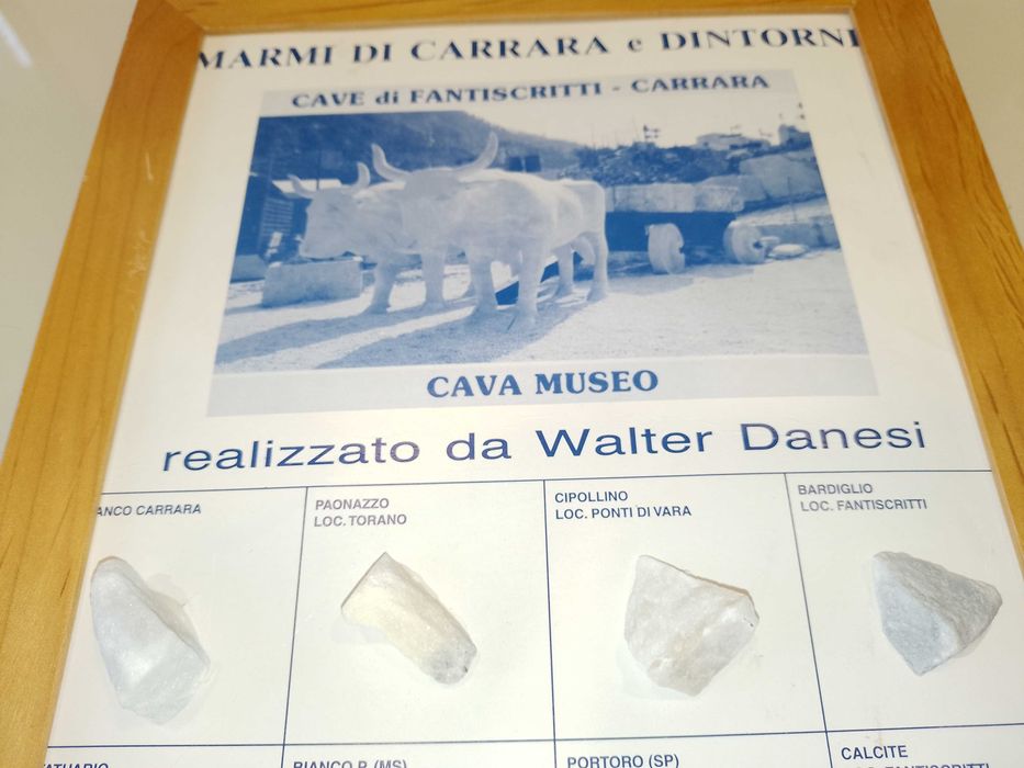 Mostre Marmura Carrara - Tablou rar - ideal CADOU COLECTIONARI