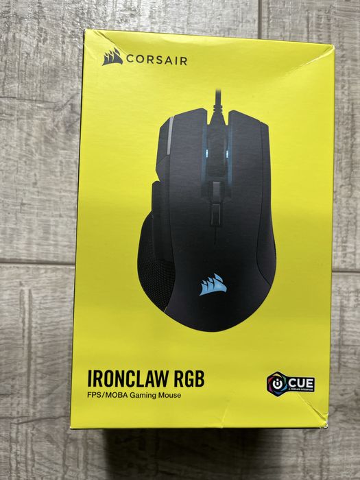 mouse gaming corsair ironclaw rgb 18000dpi