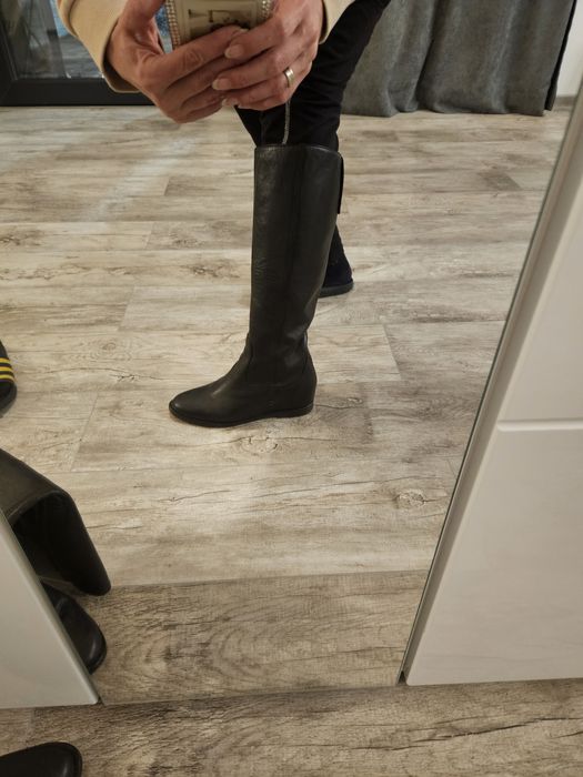 Дамски ботуши естествена кожа 38