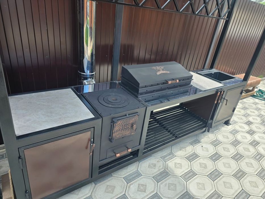 Мангальная зона мангал