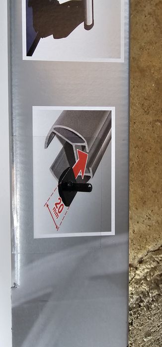 Напречни греди Menabo 125см нови