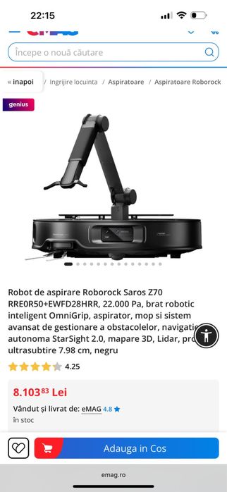 Aspiratoare Roborock sigilate!!