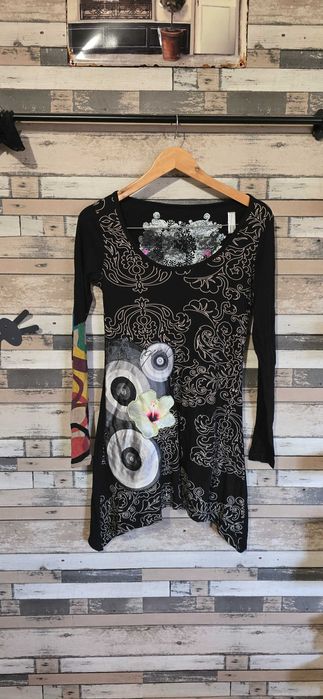 Desigual xs- дамска рокля/туника (Х-197)