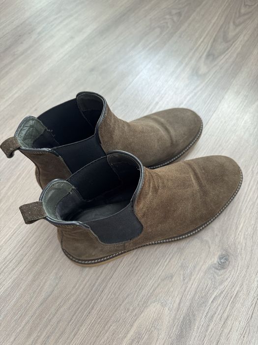 Мужские замшевые челси