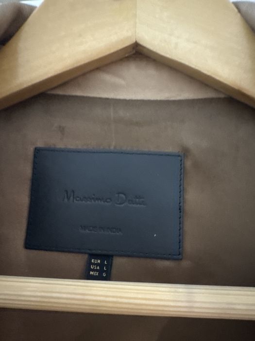Куртка кожанная. Фирма massimo duti женская