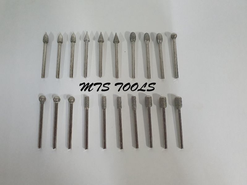 Set freze diamantate / Freza 20 piese