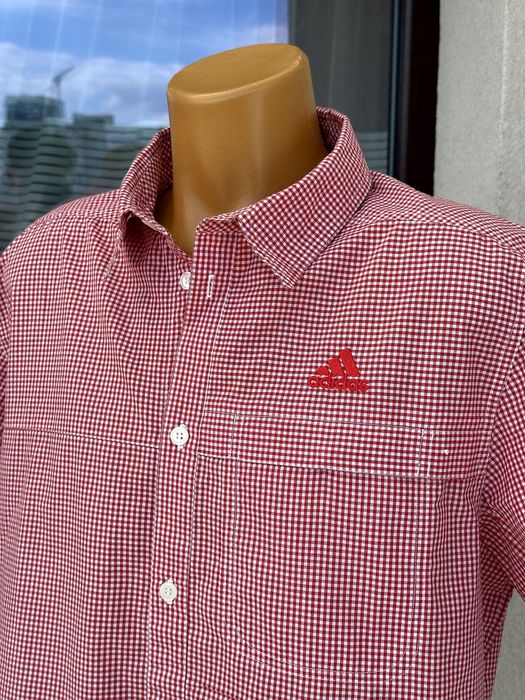 Мъжка риза с къс ръкав Adidas - размер XL, КАТО НОВА