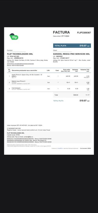 Iphone 8, 64gb, baterie 100%, garantie valabila