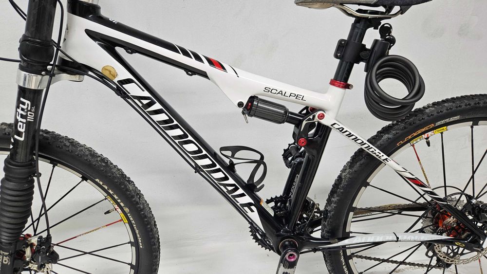 Bicicleta CANNONDALE Scalpel 26" Lefty marime M Carbon full suspension