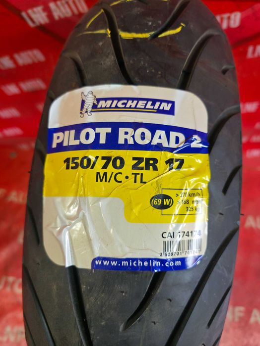 1 Anvelopa MOTO - 150/70/17 - Michelin Pilot Road 2 - NOUA - DOT 2014