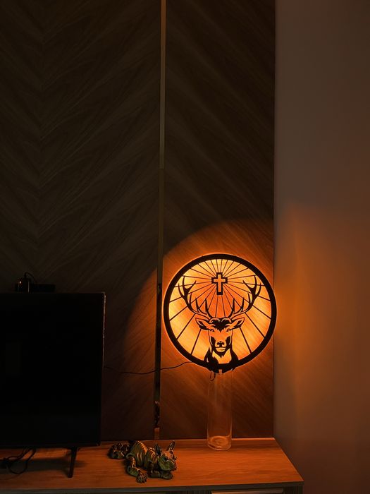 Ночник, неон, вывеска, бар, ягерь