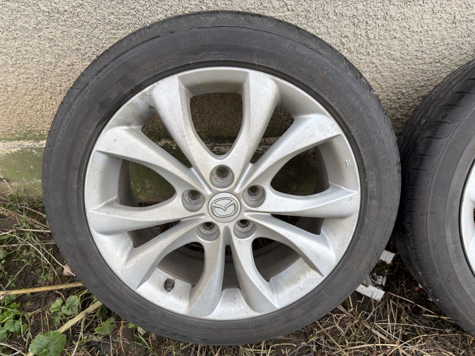 5x114,3 R17 originale Mazda + cauciucuri de vara