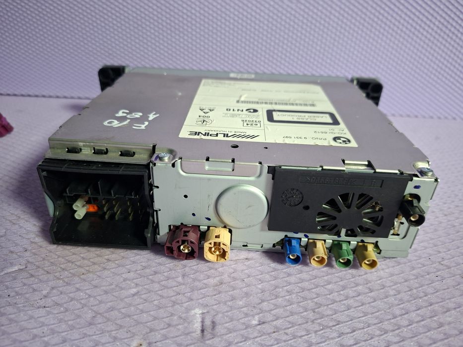 Radio CD cu display BMW F10 F11 Cod 9331597 Cod 9289007