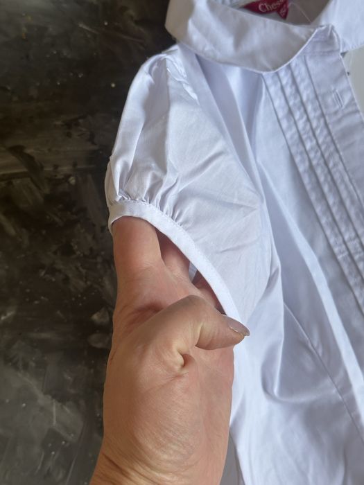 Блузка школьная на девочку