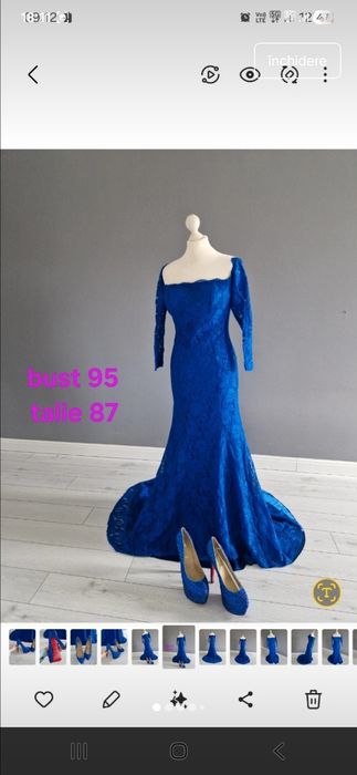 Rochie eleganta albastra