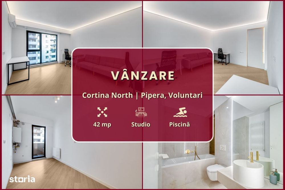Cortina North || Studio || Finisat premium || Nemobilat || Comision 0%