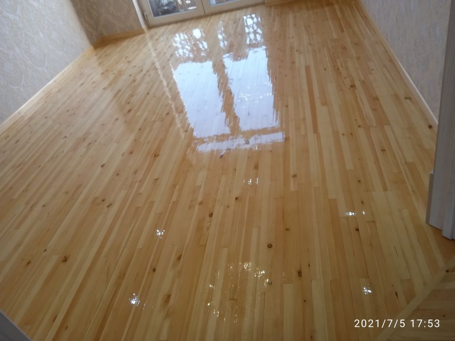 шлифовка пол паркет