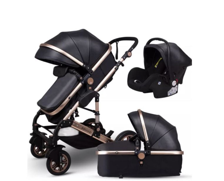 Коляска Каляска Детский Кожаный