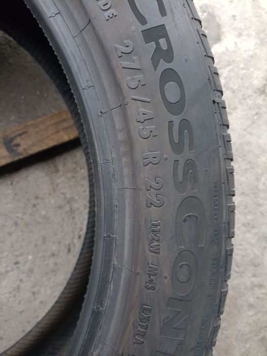 2 anvelope AllSeason Continental 275/45 R22 dot 4120