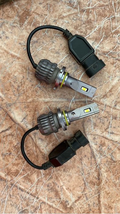 HB3 лед холодный белый