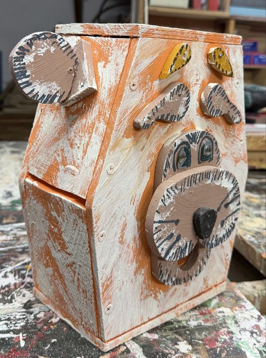 Скворечник-мишка