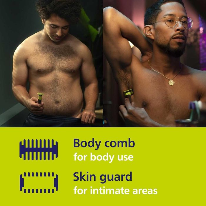 ПРОМО Нов Електрически Тример за Брада Philips Oneblade 360 QP4631/30