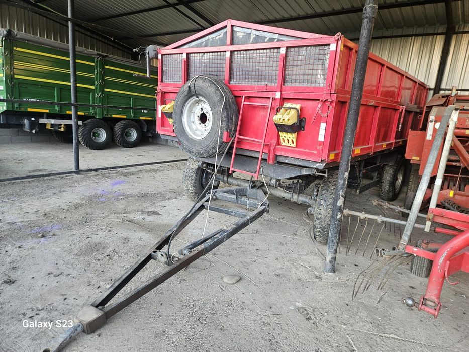 Remorca reconditionata complet,cauciucuri ,furtune,prelata noi