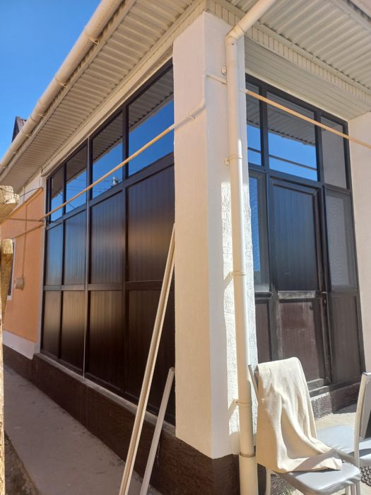 Пластик терезе орнатамыз