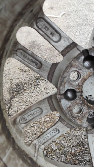 4 x Roti 16'' Mazda OEM, cu anvelope All Season