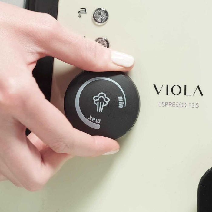 Парна ютия VIOLA Espresso със стоманен парен бойлер, 3.5 бара