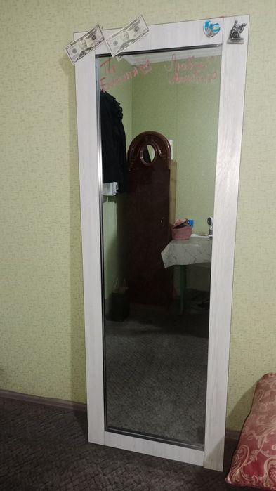 Продам зеркало 170×60 в хорошем состоянии