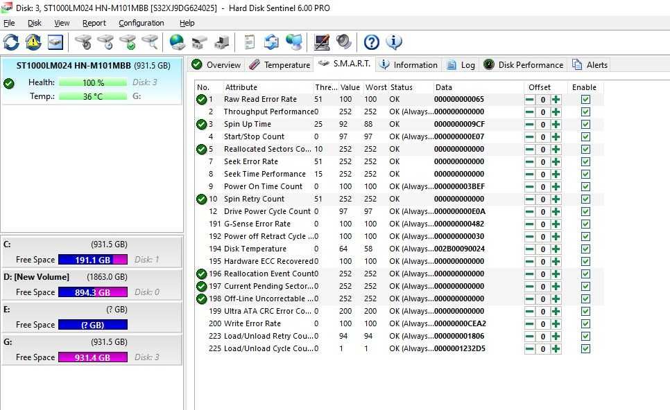 Hard disk laptop Samsung Seagate 1TB 2.5 SATA II 5400 RPM 8MB Buffer ST1000LM024