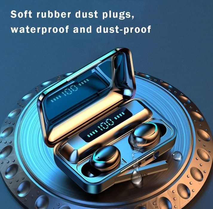 Casti wireless intraauriculare mini, Buds HiFi Stereo cu Bluetooth 5.3