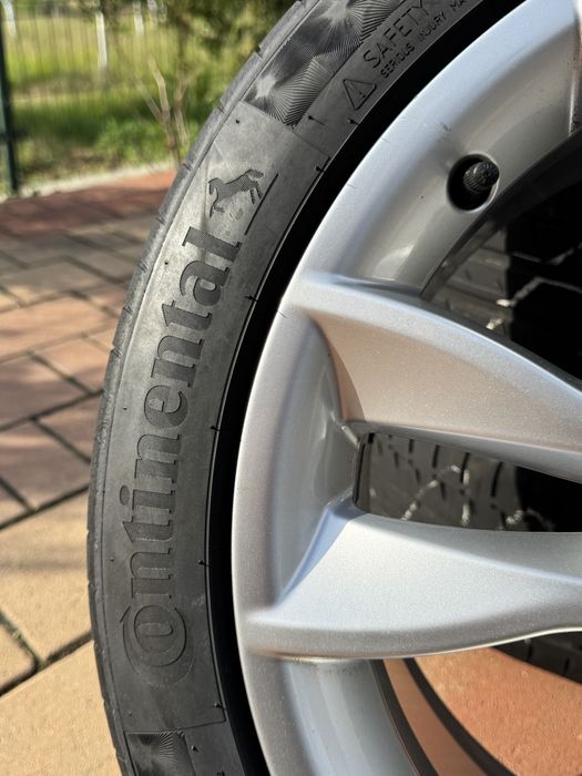 Jante 5x112/Roti/Cauciucuri 225/45/17 Vara Originale Audi