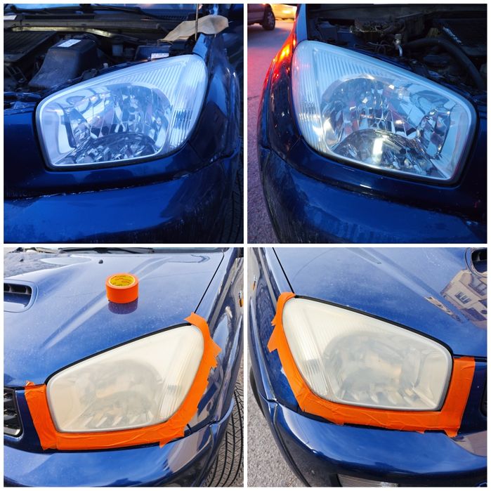 Полиране на фарове,стопове, автомобили.