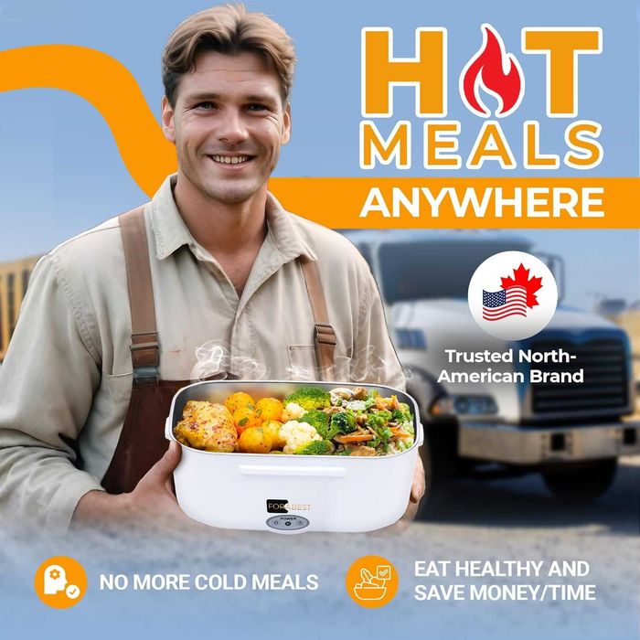 Электрический обеденный ящик портативный подогреватель для еды